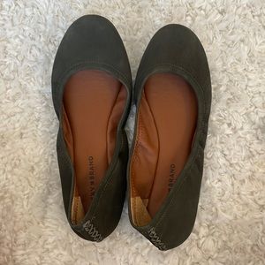 Lucky Brand gray flats size 10. NEW WITH TAGS